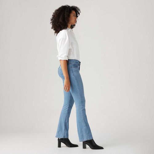 Calça Jeans Levi’s® 315® Shaping Bootcut Lavagem Azul Clara