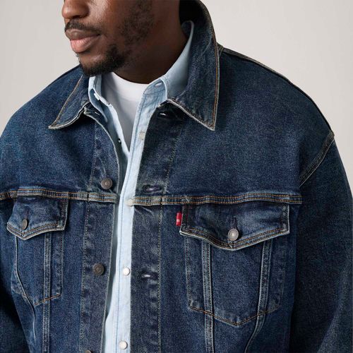Jaqueta Jeans Levi's® Big Trucker Plus Size