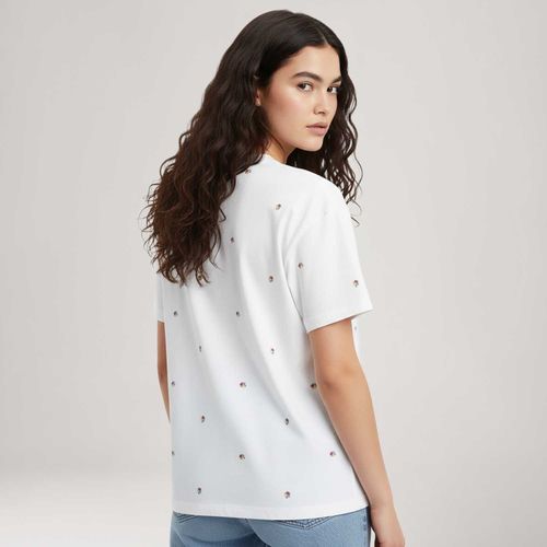 Camiseta Levi's® Vintage Branca Manga Curta