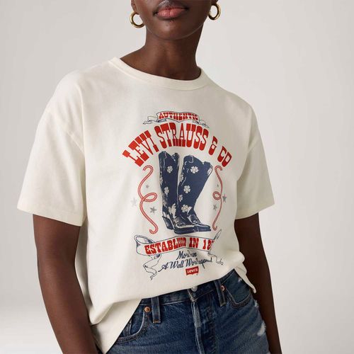 Camiseta Levi's® Vintage Rosa Manga Curta