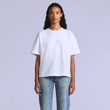 Camiseta Levi's® Blue Tab Daily Manga Curta Branca