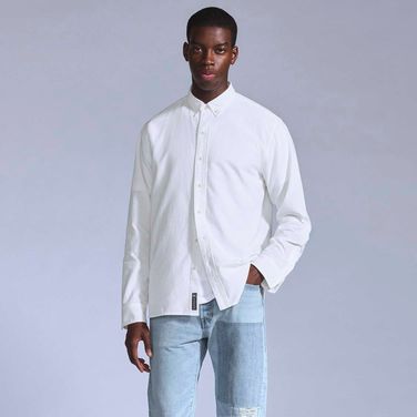 Camisa Levi's® Blue Tab Relaxed Buttom Down Branca