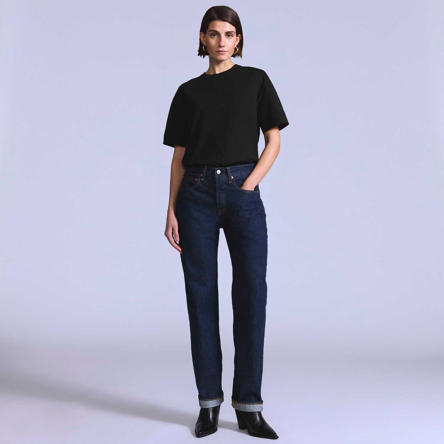 Calça Jeans Levi's® Blue Tab 501® 70's Lavagem Escura - Levi's® Brasil