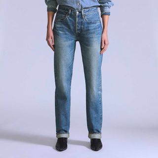 Calça Jeans Levi's® Blue Tab 501® 70's Lavagem Média - Levi's® Brasil