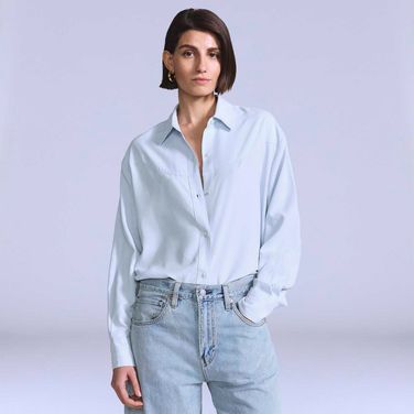 Camisa Levi's® Blue Tab Rider Azul Clara