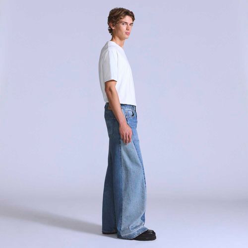 Calça Jeans Levi's® Blue Tab 501® 80's Costumized Lavagem Média