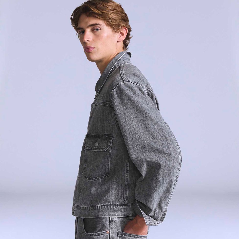 Jaqueta Jeans Levi's® Blue Tab Type II Cinza | FastStore PDP