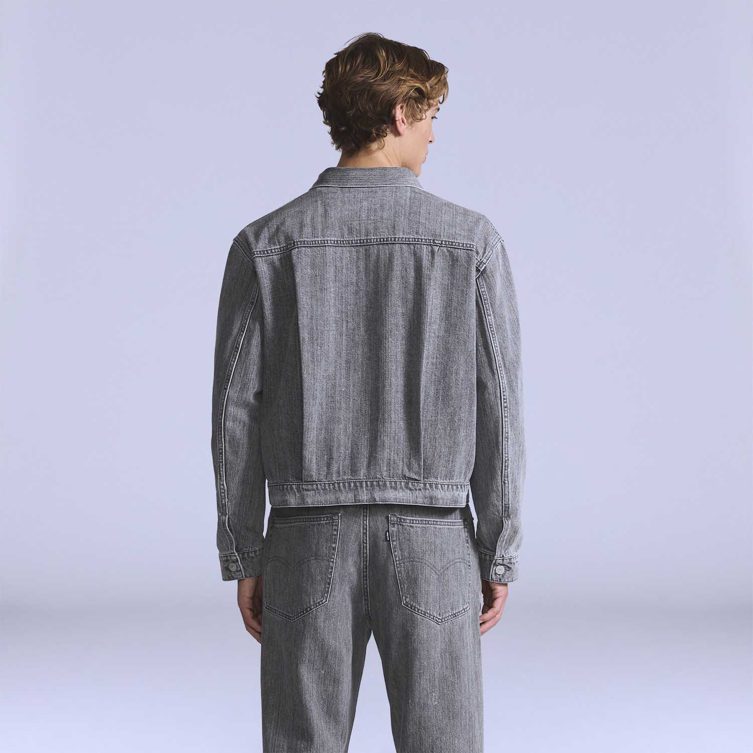 Jaqueta Jeans Levi's® Blue Tab Type II Cinza - Levi's® Brasil