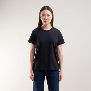 Camiseta Levi's® Pima Icon Preta Manga Curta