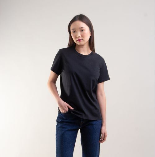 Camiseta Levi's® Pima Icon Preta Manga Curta