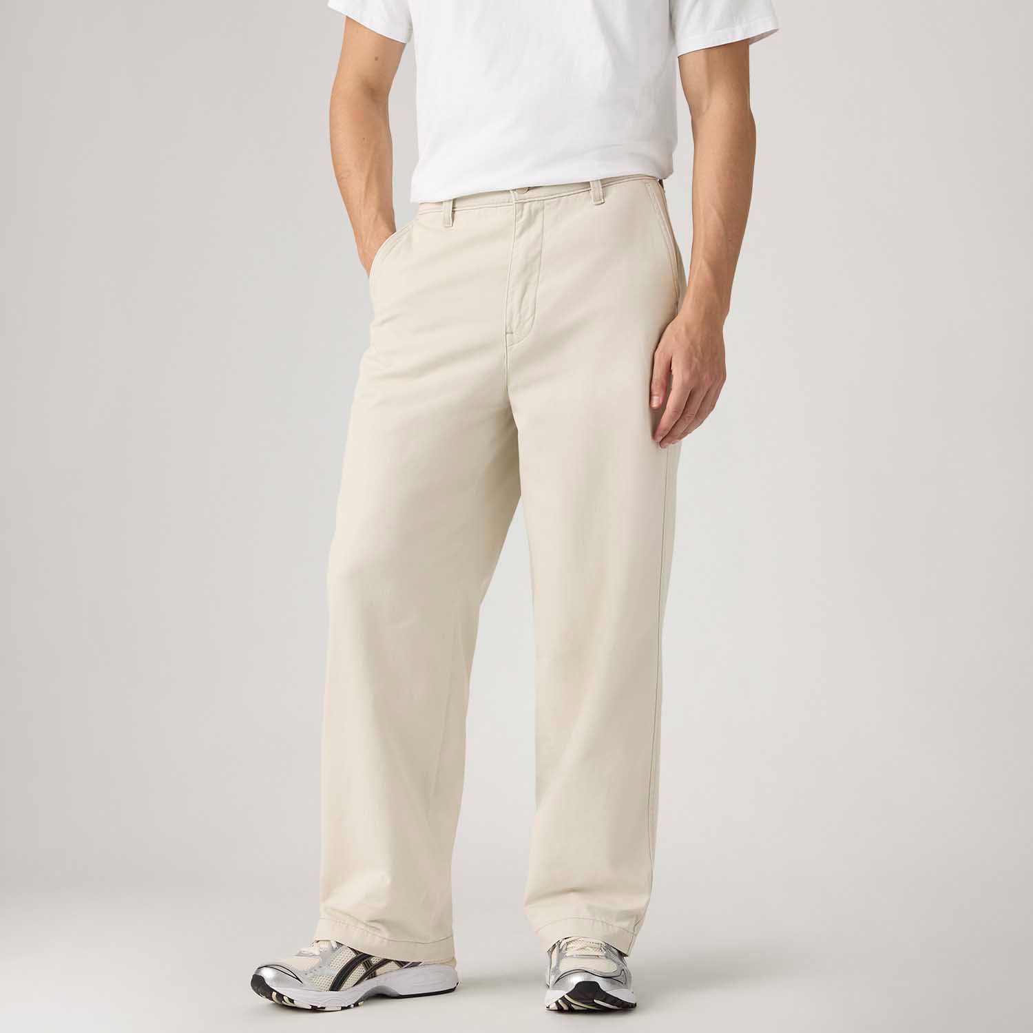 Calça Levi's® XX Chino Baggy Off White - Levi's® Brasil