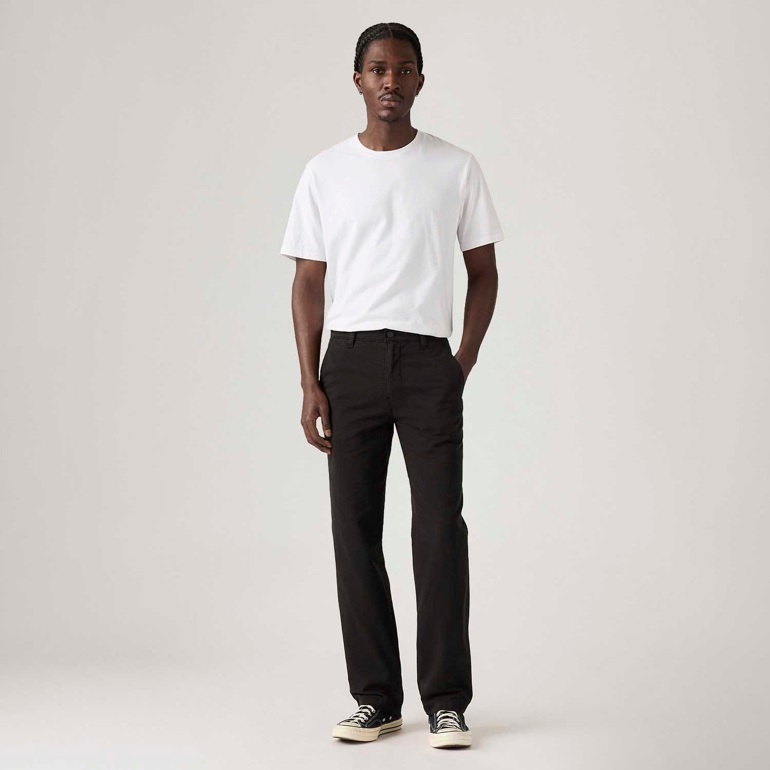 Calça Levi's® XX Chino Authentic Relaxed Preta - Levi's® Brasil