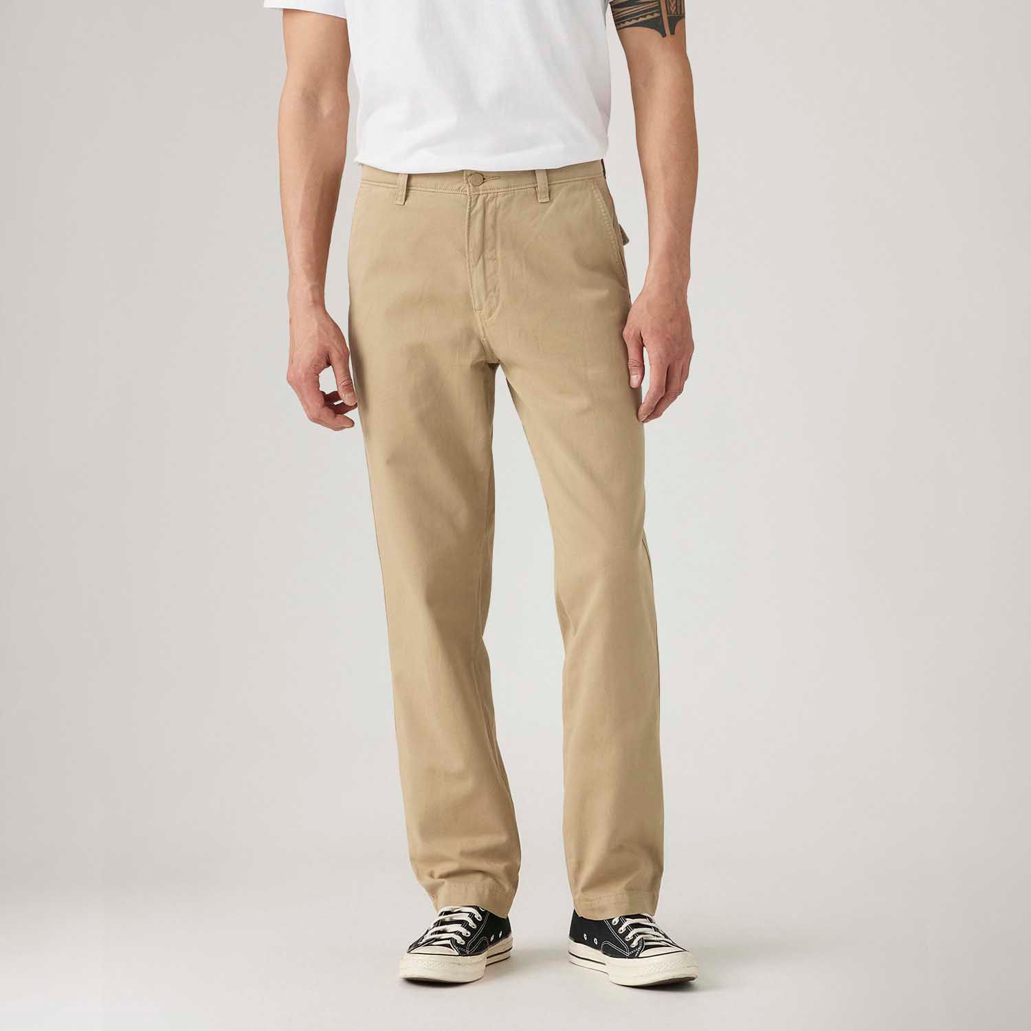 Calça Levi's® XX Chino Authentic Relaxed Bege - Levi's® Brasil