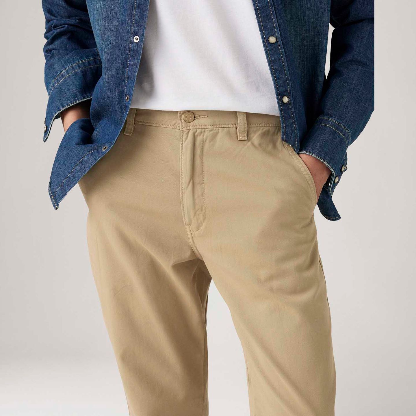 levis love Calça Levi's® XX Chino Authentic Relaxed Bege - Levi's® Brasil