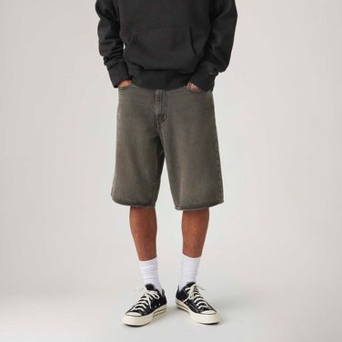 Bermuda Jeans Levi's® 478® Baggy Cargo Preta