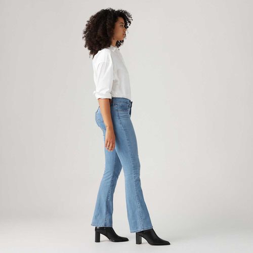 Calça Jeans Levi’s® 315® Shaping Bootcut Lavagem Azul Clara