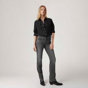 Calça Jeans Levi's® 314® Shaping Straight Preta