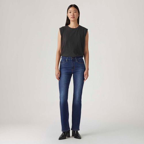 Calça Jeans Levi's® 725® High Rise Bootcut Lavagem Escura