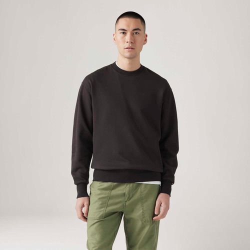 Moletom Levi's® Authentic Crew Preto