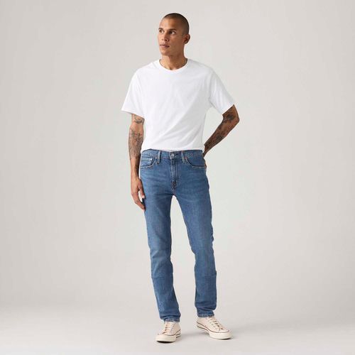 Calça Jeans Levi's® 510 Skinny com Rasgo Lavagem Média