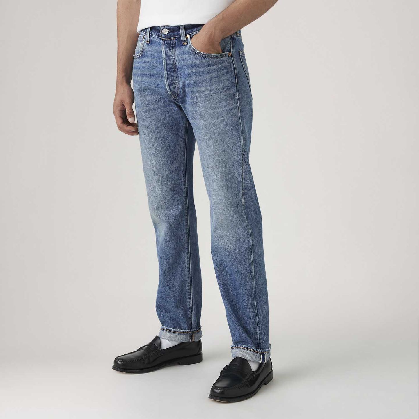 ライフファン　levi's501 Calça Jeans Levi's® 501® Original Lavagem Média - Levi's® Brasil