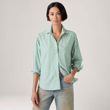 Camisa Levi's® Harlie Boyfriend Verde
