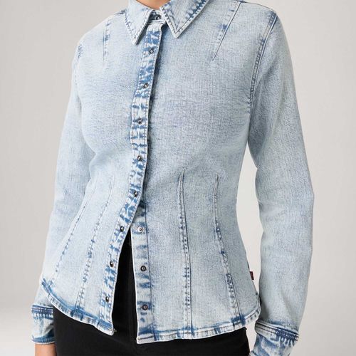 Camisa Levi's® Shaped Lavagem Média