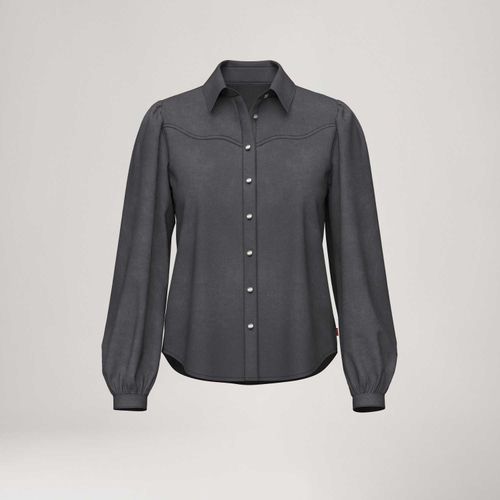 Camisa Levi's® Journey Western Preta