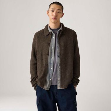 Cardigã Levi's® Catalina Marrom