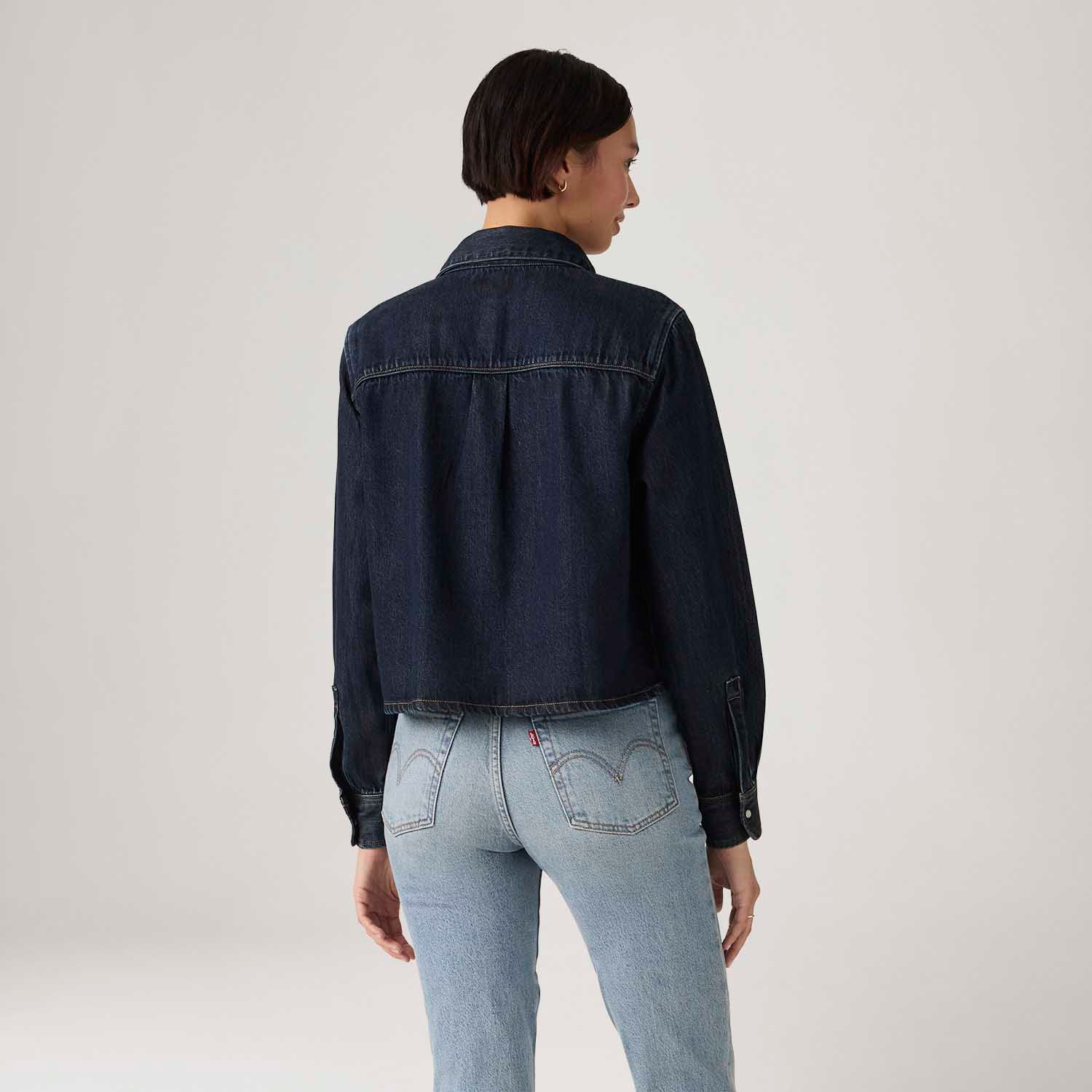 LOHEN Gジャン Jaqueta Jeans Levi's® Logan Tancel Lavagem Escura - Levi's® Brasil