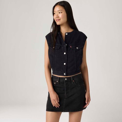 Colete Jeans Levi's® Shrunken 90's Preto