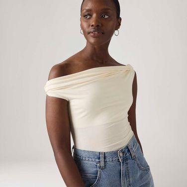 Blusa Levi's® Tori Twisted Clean Branca