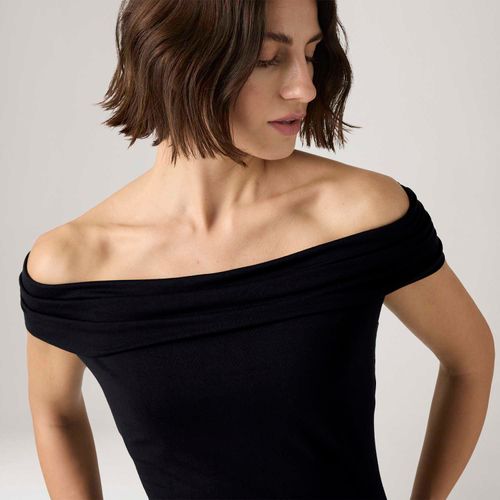 Blusa Levi's® Tori Twisted Clean Preta