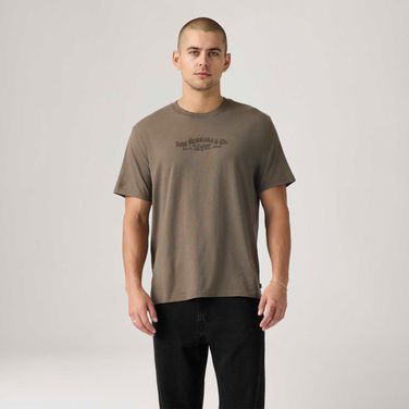 Camiseta Levi's® Relaxed Marrom