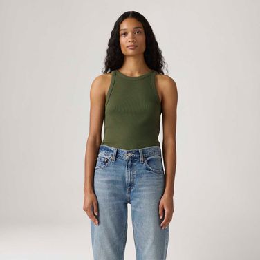 Regata Levi's® Essential Racer Tank Verde