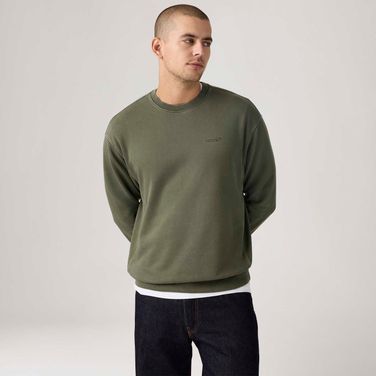 Moletom Levi's® Authentic Crew Verde Escuro