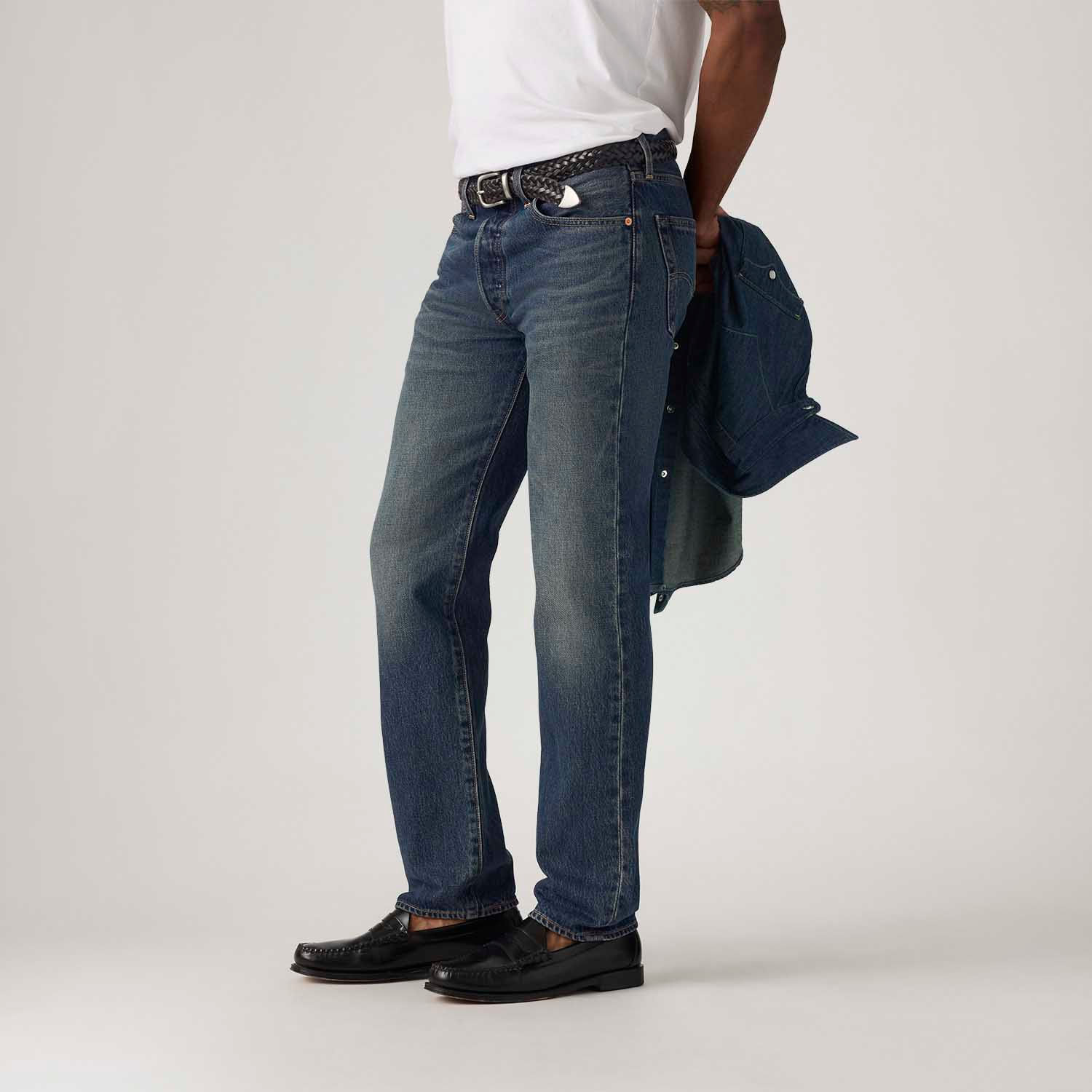 Calça Jeans Levi's® 501® Original Lavagem Escura - Levi's® Brasil