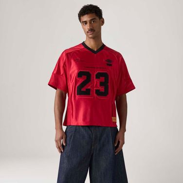 Camiseta Levi's® X Jordan Football Vermelha