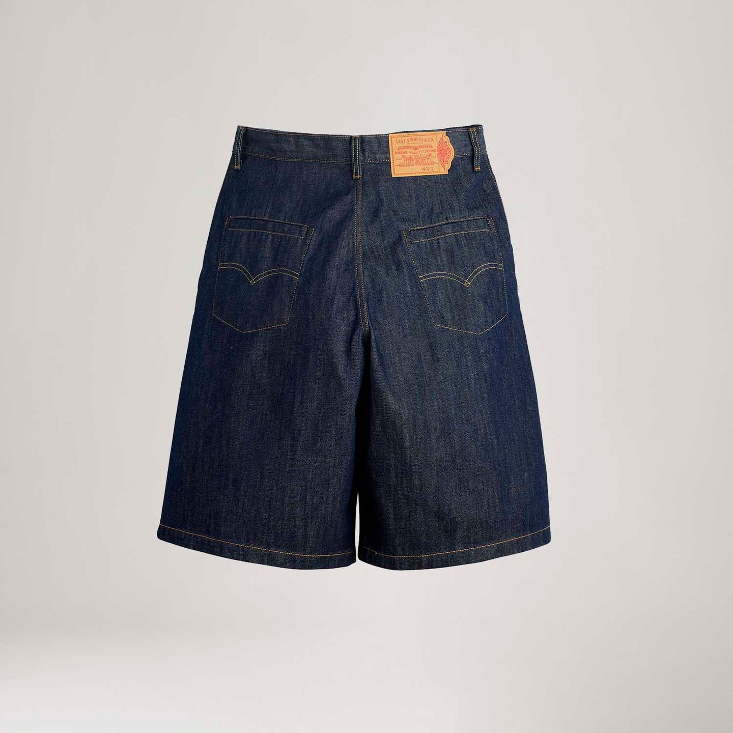 Bermuda Jeans Levi's® X Jordan Baggy Lavagem Escura - Levi's® Brasil