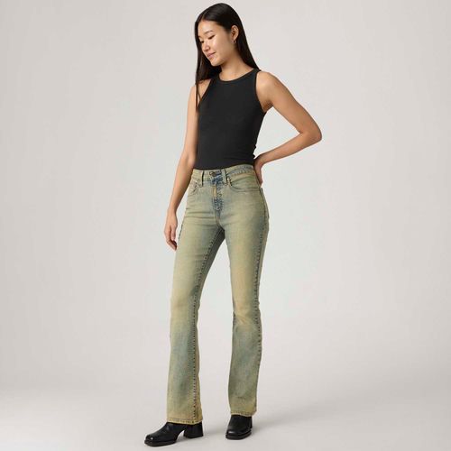 Calça Jeans Levi's® 725® High Rise Bootcut Lavagem Clara