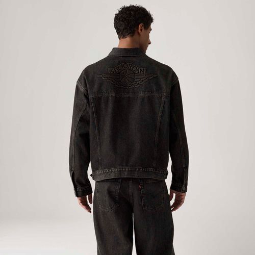 Jaqueta Levi's® X Jordan Trucker Type III Preta