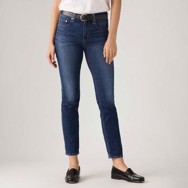 Calça Jeans Levi's® 724® High Rise Straight Lavagem Escura