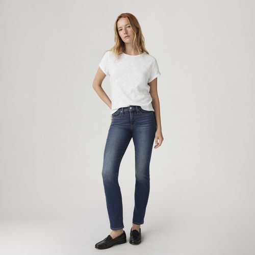 Calça Jeans Levi's® 724® High Rise Straight Lavagem Escura