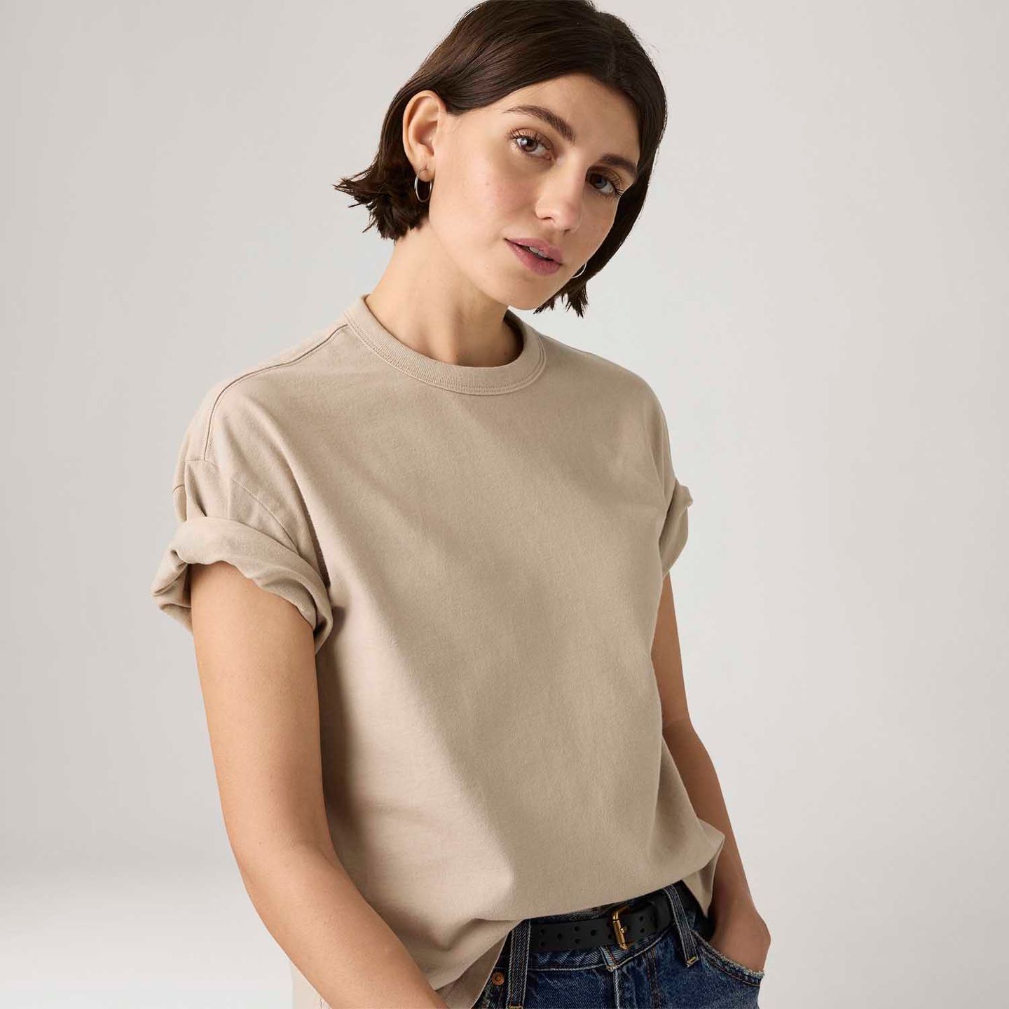 Camiseta Levi's® Vintage Bege - Levi's® Brasil