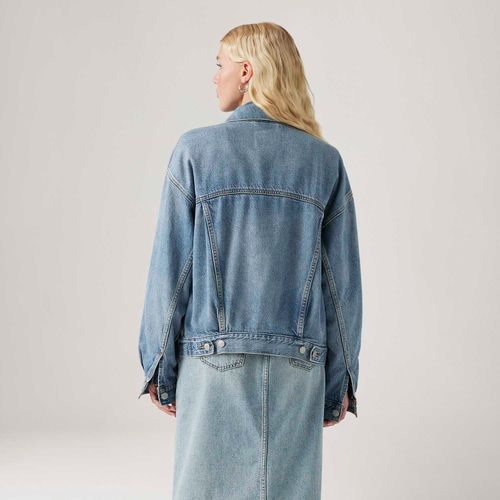 Jaqueta Jeans Levi's® 90'S Trucker Lavagem Clara