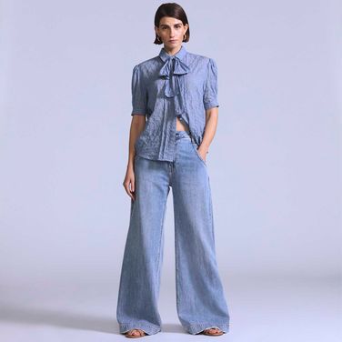 Calça Jeans Levi's® Blue Tab Max Loose Lavagem Média