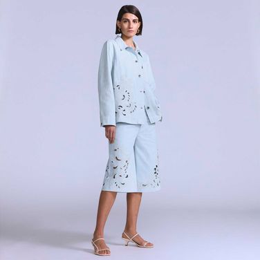 Short Levi's® Blue Tab Embroidered Bandit Branco