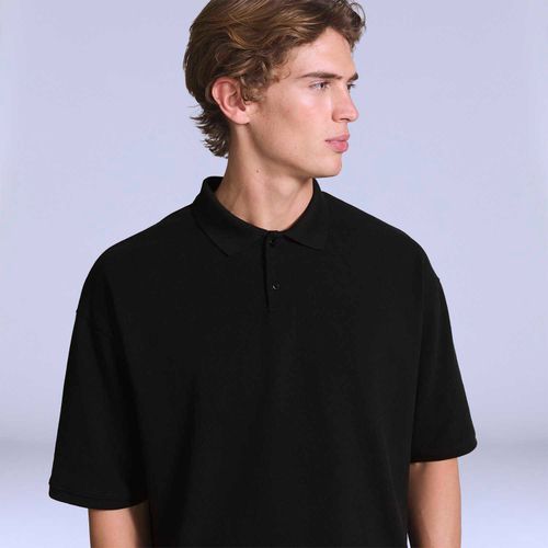 Polo Levi's® Blue Tab Preta