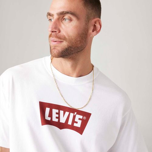 Camiseta Levi's® Graphic Essential Sporty Branca Manga Curta