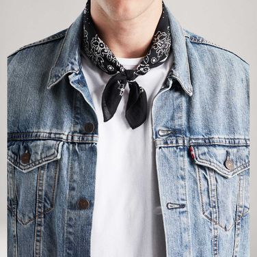 Bandana Levi's® Paisley Preta - U USA | U BR